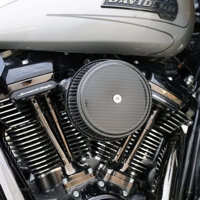 Luftfiltersats Arlen Ness 600-311 1 Sucker kolfiber Softail 25-26