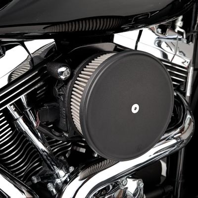 Luftfilter Arlen Ness 50-775 2 Sucker slät svart FLT with Magneti Marelli fuel