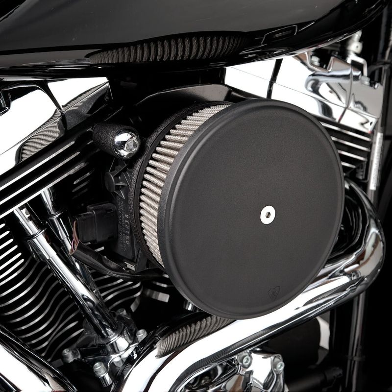 Luftfilter Arlen Ness 50-821 2 Sucker slät svart Softail 16-17