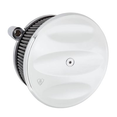Luftfilter Arlen Ness 50-811 2 Sucker Scalloped krom Softail 01-15