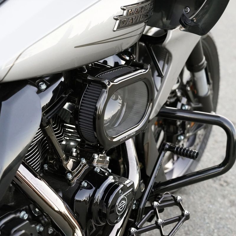 Luftfiltersats Arlen Ness 600-200 Method svart Softail 18-24
