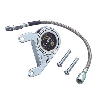 Oljetrycksmätare Arlen Ness slät Twin Cam 99-17