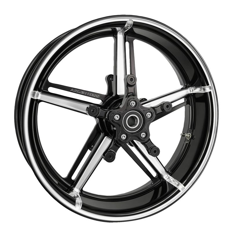 Framhjul Arlen Ness 19 Factory 24 3.25 svart FLHX 24-25