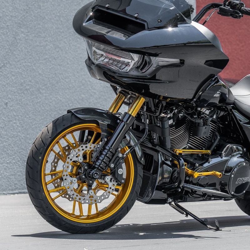 Fälg fram Arlen Ness Split Spoke 21 5.5 guld