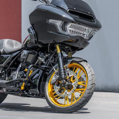 Fälg fram Arlen Ness Split Spoke 21 5.5 guld