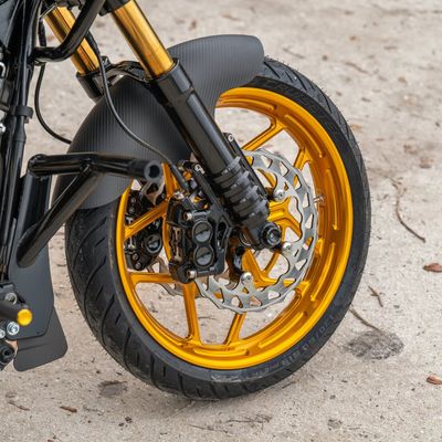 Fälg fram Arlen Ness 5 21 3.5 guld