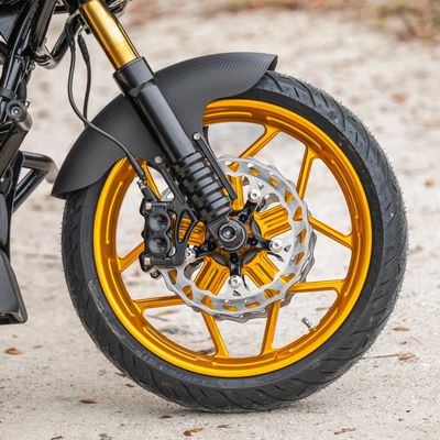 Fälg fram Arlen Ness 5 21 3.5 guld