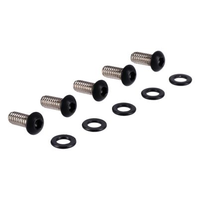 Bultsats Screws4Bikes mattsvart Softail 00-18