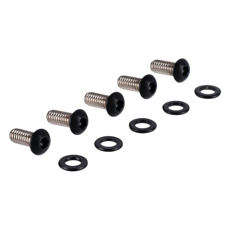 Bultsats Screws4Bikes mattsvart Softail 00-18