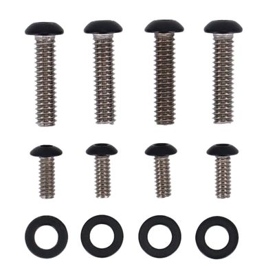Bultsats Screws4Bikes mattsvart Softail 18-24
