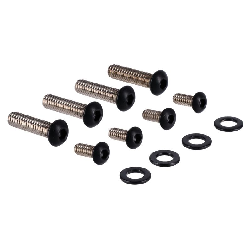 Bultsats Screws4Bikes mattsvart Softail 18-24