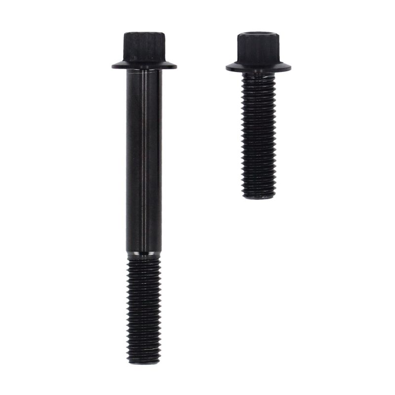 Bultsats fram Screws4Bikes svart Softail 00-15