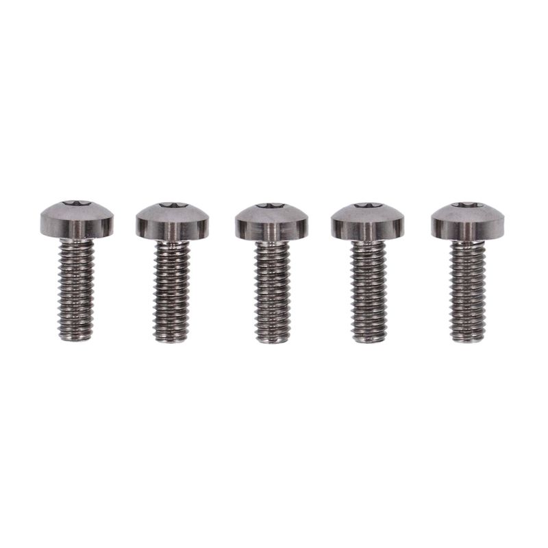 Bultsats fram Screws4Bikes polerad H-D 90-25