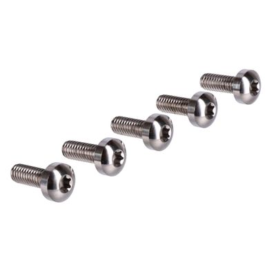 Bultsats fram Screws4Bikes polerad H-D 90-25