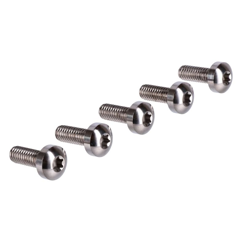 Bultsats fram Screws4Bikes polerad H-D 90-25