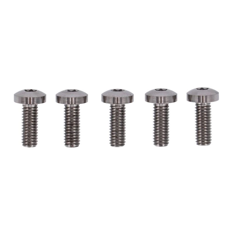 Bultsats bak Screws4Bikes polerad H-D 92-24