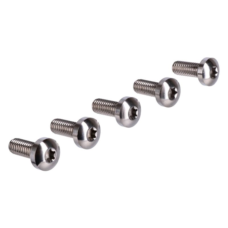 Bultsats bak Screws4Bikes polerad H-D 92-24