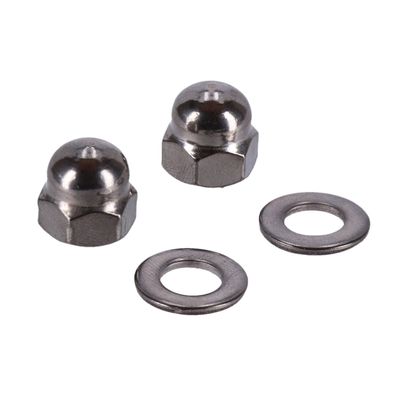 Muttersats spegel Screws4Bikes rostfri H-D from '82, except VRSCF
