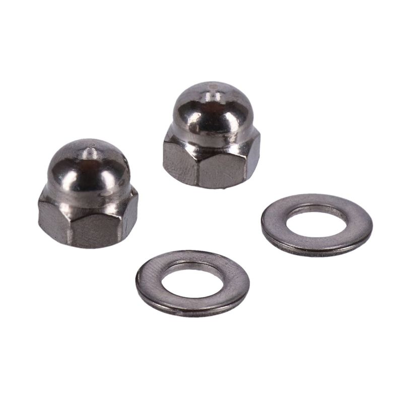 Muttersats spegel Screws4Bikes rostfri H-D from '82, except VRSCF