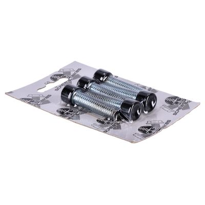 Bultsats fram Screws4Bikes 4x SH blank svart XL Sportster 04-20