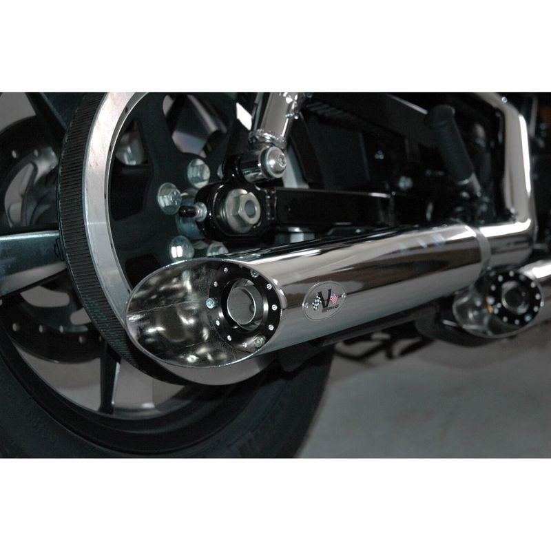 Slip-on ljuddämpare V Performance Slash 80mm krom XL Sportster 14-20