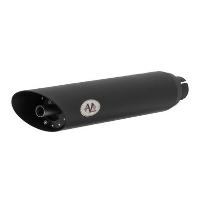 Slip-on ljuddämpare V Performance Slash 80mm svart XL Sportster 14-20