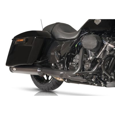 Slip-on ljuddämpare V Performance Ring Cer 114mm dubbel svart FLT/Touring 21-24