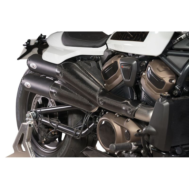 Värmeskydd avgassystem V Performance kolfiber RH1250S Sportster S 21-24