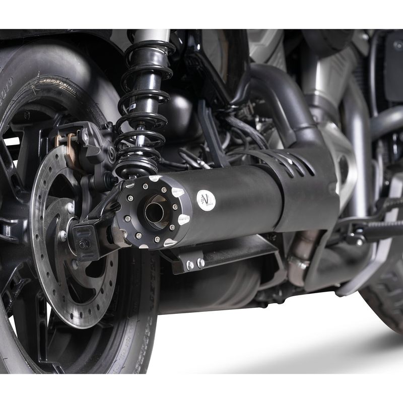 Ljuddämpare V Performance svart RH975T Nightster 22-24