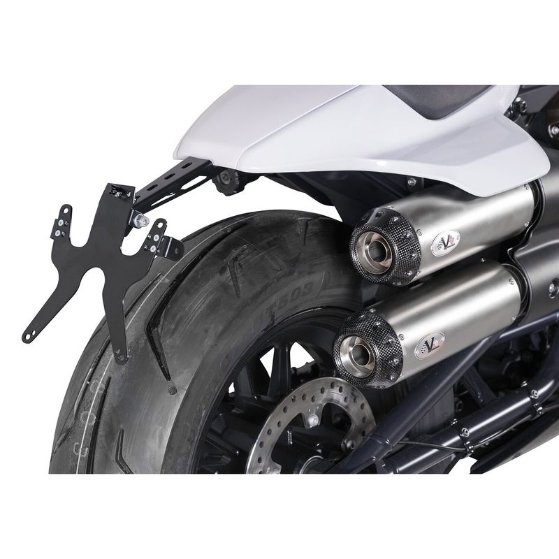 Ljuddämpare V Performance 2 silver RH1250S Sportster S 21-24