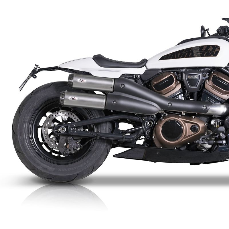 Ljuddämpare V Performance 2 silver RH1250S Sportster S 21-24