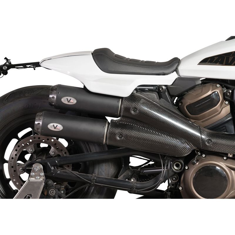 Ljuddämpare V Performance 2 svart RH1250S Sportster S 21-24