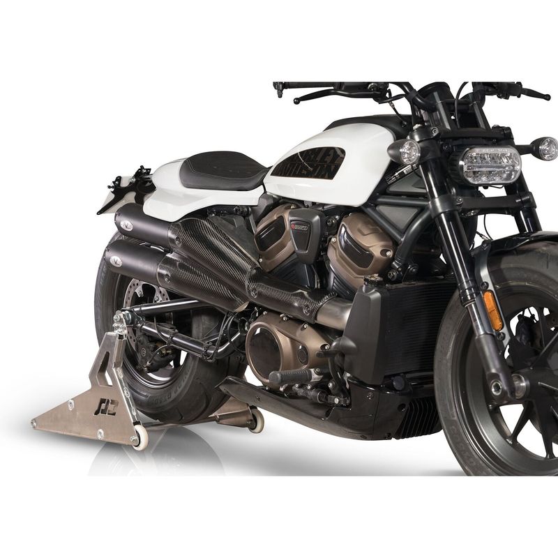 Ljuddämpare V Performance 2 svart RH1250S Sportster S 21-24