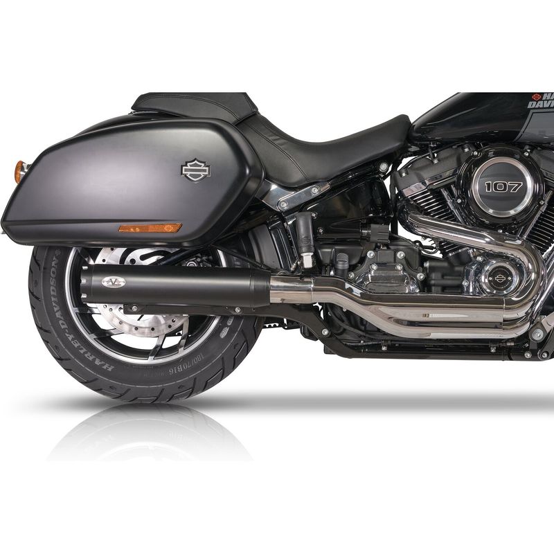 Slip-on ljuddämpare V Performance Revolver svart FLSB Sport Glide 107 21-24