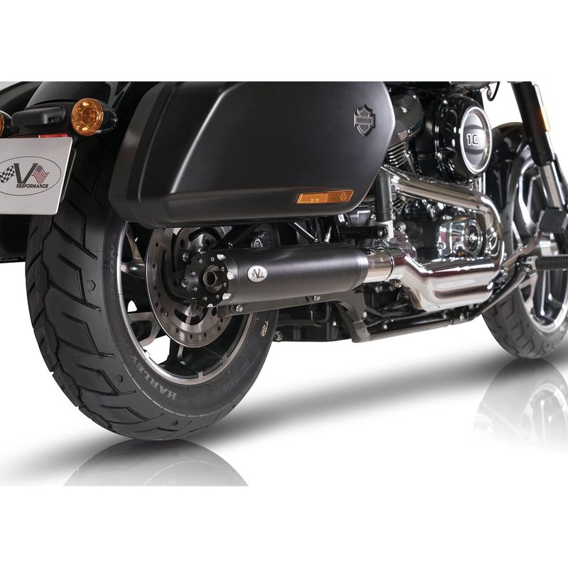 Slip-on ljuddämpare V Performance Revolver svart FLSB Sport Glide 107 21-24