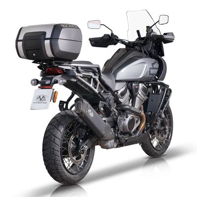 Slip-on ljuddämpare V Performance Tourance svart RA1250 Pan America 21-24