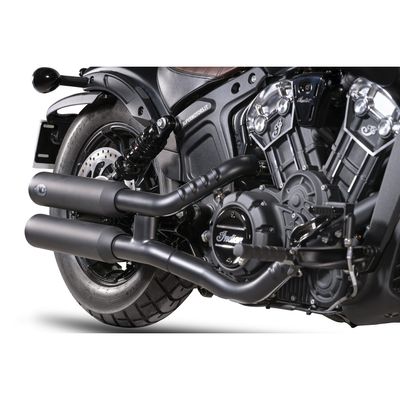 Slip-on ljuddämpare V Performance Chubby 90mm svart Indian Scout, Scout Bobber 15-20