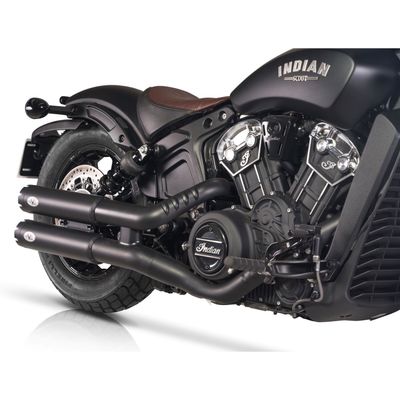 Slip-on ljuddämpare V Performance Revolver 90mm svart Indian Scout, Scout Bobber 21-24