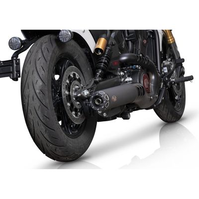 Slip-on ljuddämpare V Performance Rebel svart Indian Scout, Scout Bobber