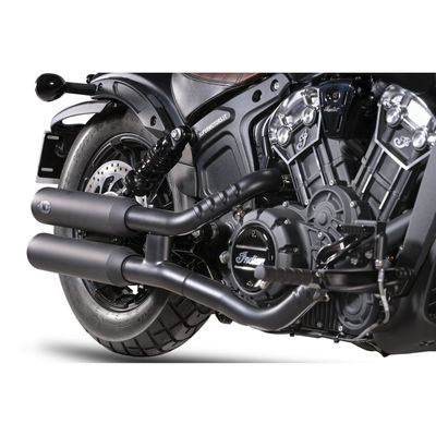Slip-on ljuddämpare V Performance Chubby 90mm svart Indian Scout, Scout Bobber 21-24