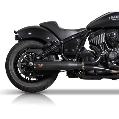Avgassystem V Performance 2 1 Revolver Eur svart Indian Chief 25-26