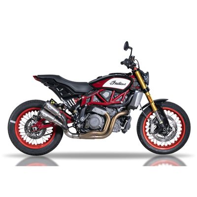 Slip-on ljuddämpare V Performance titan Indian FTR 1200 19-24 m.fl.