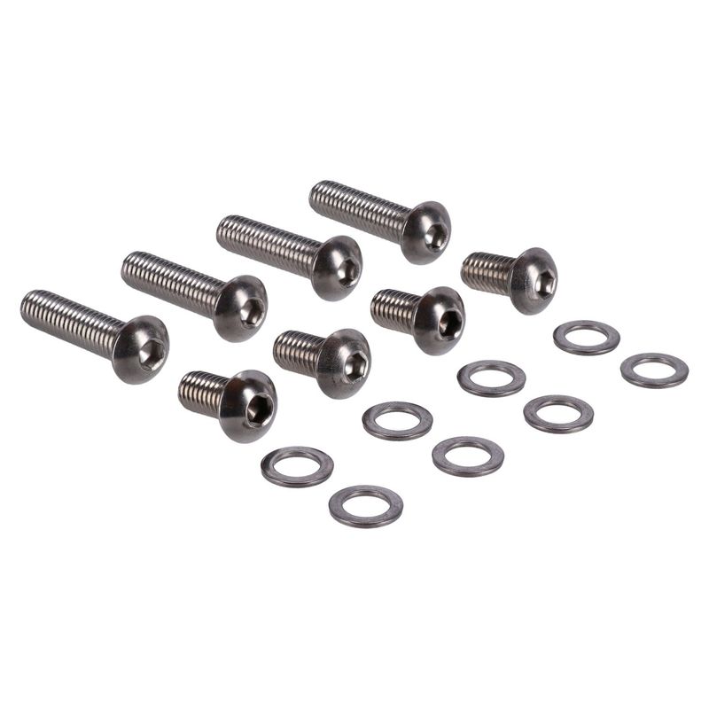 Bultsats Screws4Bikes Struts polerad Softail 18-26