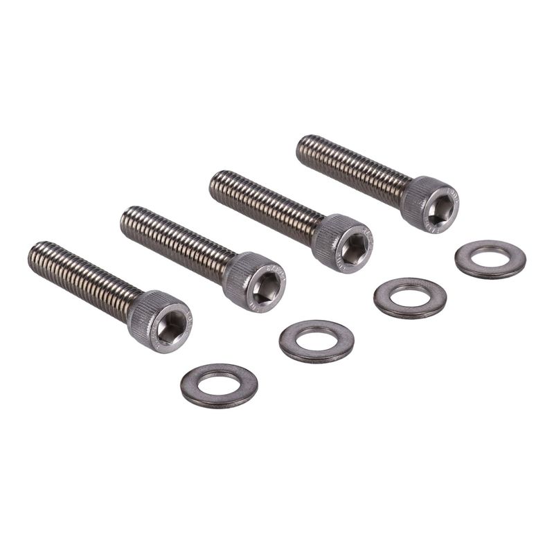 Bultsats fram Screws4Bikes polerad FXBRS Breakout 114 18-22