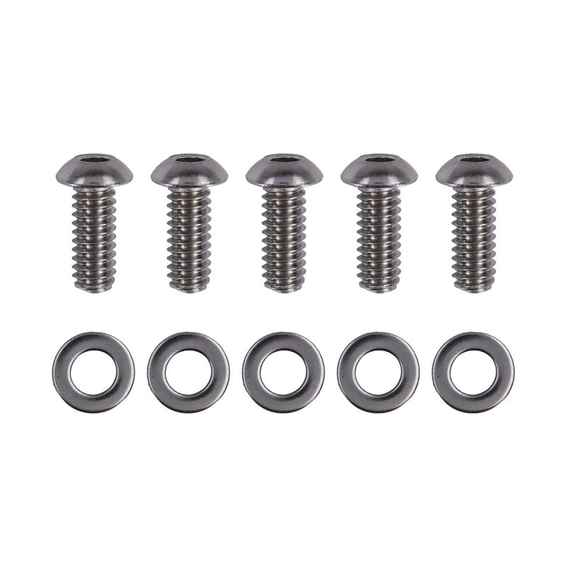 Bultsats Screws4Bikes polerad Softail 00-18
