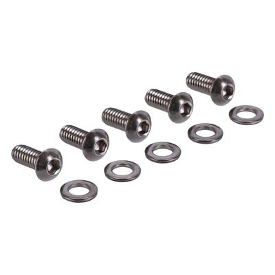 Bultsats Screws4Bikes polerad Softail 00-18
