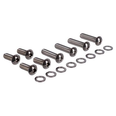 Bultsats Screws4Bikes Struts polerad Softail 07-17