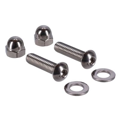Bultsats Screws4Bikes Foot polerad