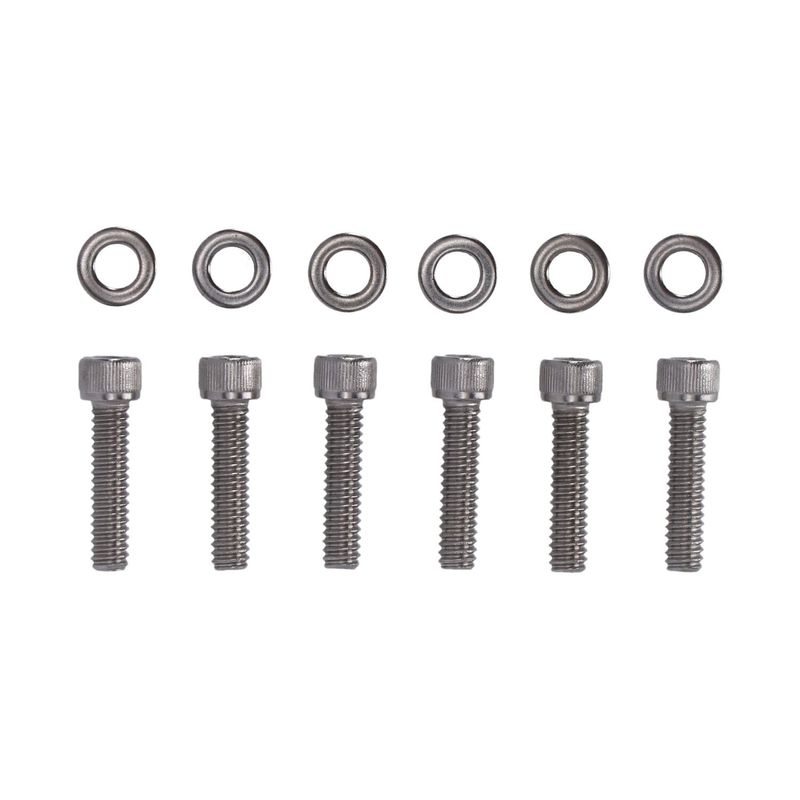 Bultsats Screws4Bikes Softail 07-25 polerad