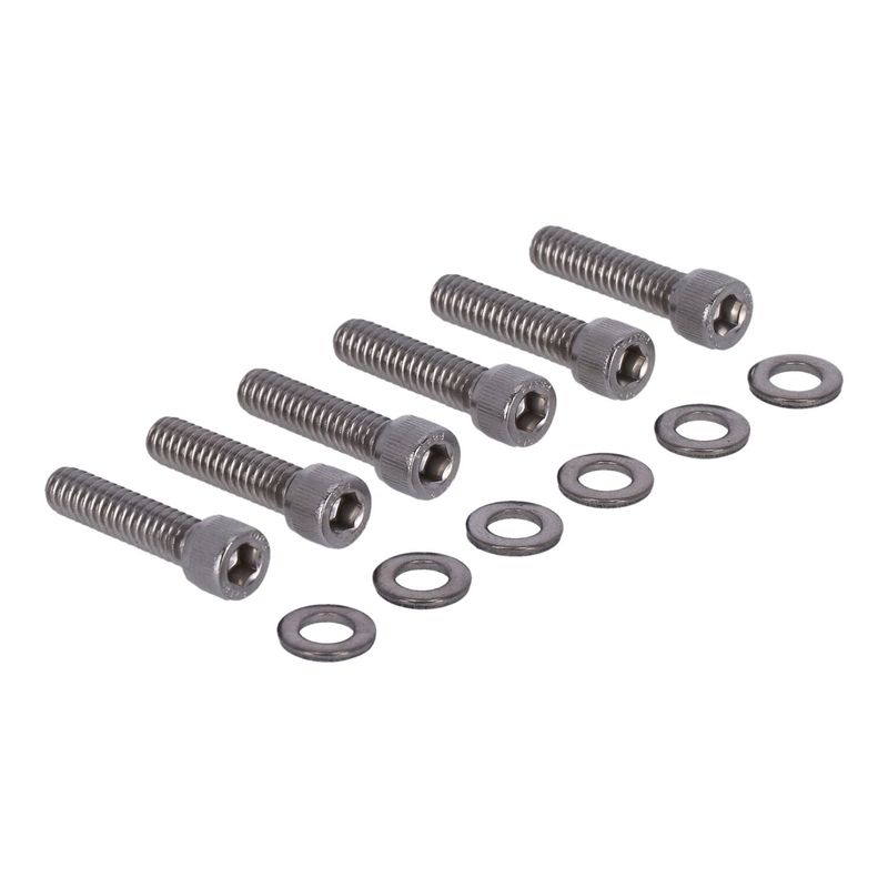 Bultsats Screws4Bikes Softail 07-25 polerad